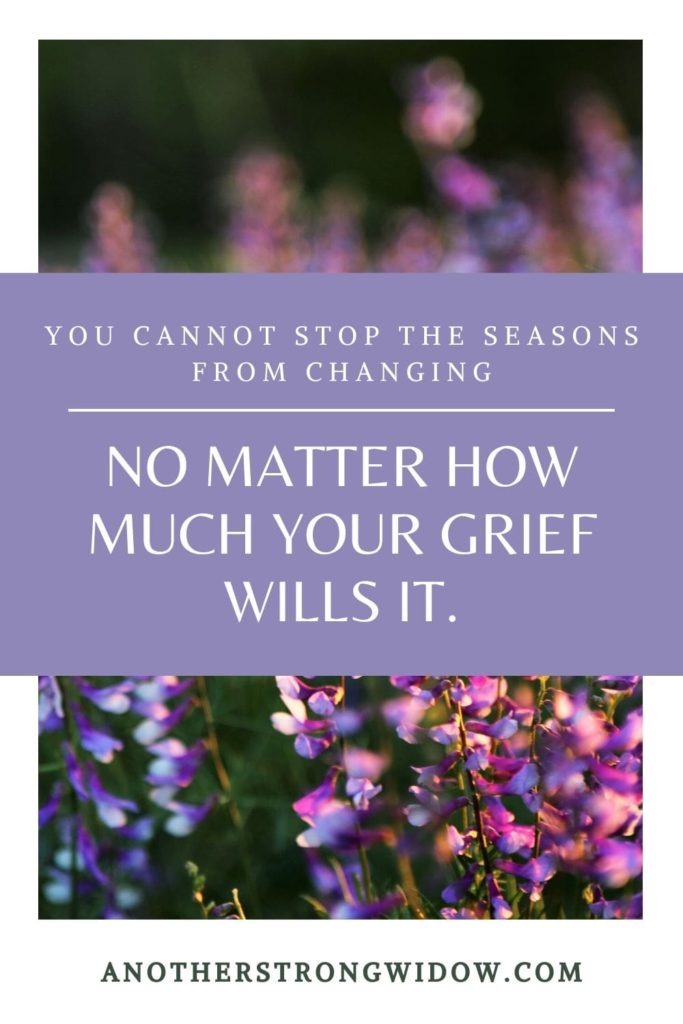 Grief and Changing Seasons